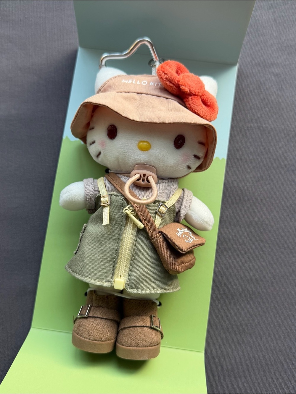 Sanrio Camping series Long legs Hello Kitty keychains/plush